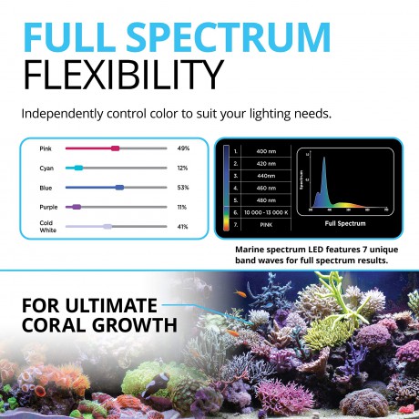 FLUVAL - Sea Marine 3.0 Led 59W 122-153Cm - (120.8356)
