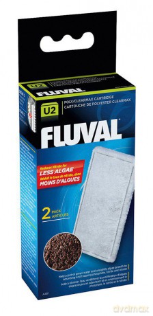 FLUVAL -Poly/Clearmax filter cartridge Fluval U2 - (126.2481)