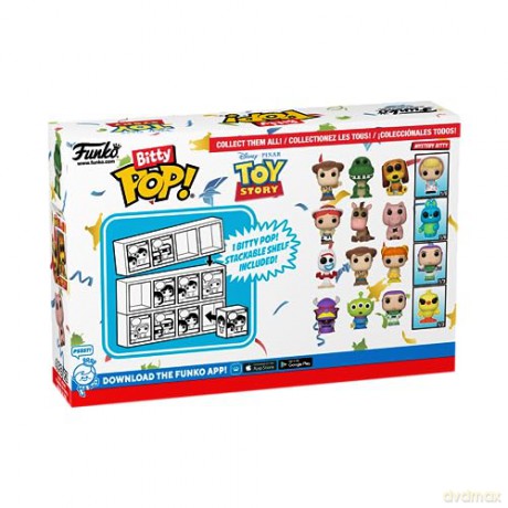 Funko! Bitty POP 4PK Toy Story Series 4 (73043) [FIGURKA]