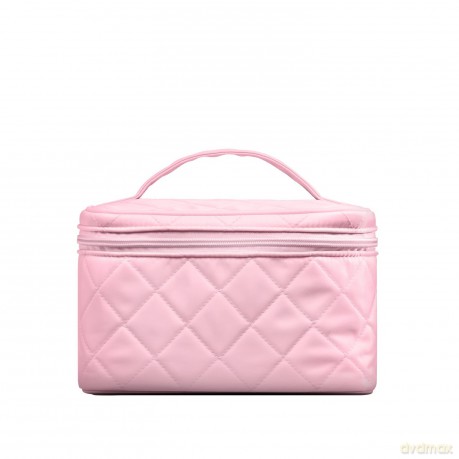 Gillian Jones - Beauty Box in quilted nylon Pink