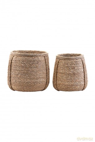 House Doctor - Plant Basket Set of 2 - Natur (212470103)