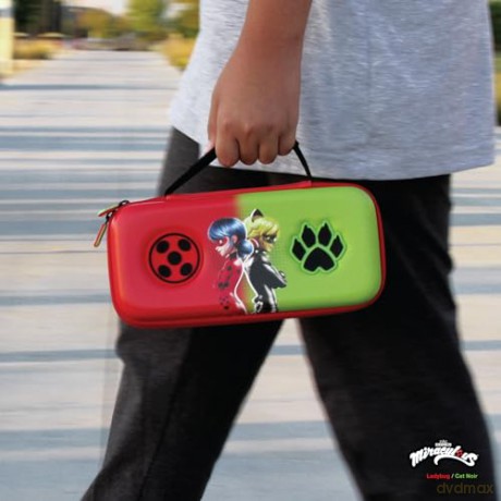 Hyperkin Official Miraculous Hard Case - Switch/Oled/Lite (Cat Noir)
