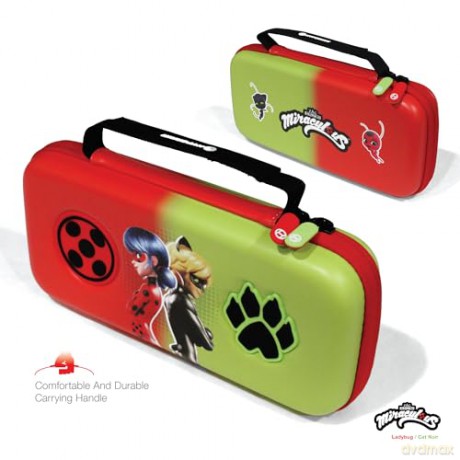 Hyperkin Official Miraculous Hard Case - Switch/Oled/Lite (Cat Noir)