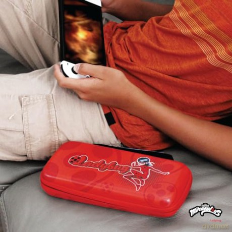 Hyperkin Official Miraculous Hard Case - Switch/Oled/Lite (Ladybug)