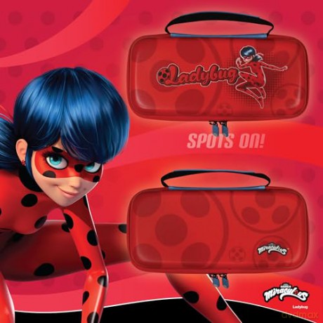Hyperkin Official Miraculous Hard Case - Switch/Oled/Lite (Ladybug)