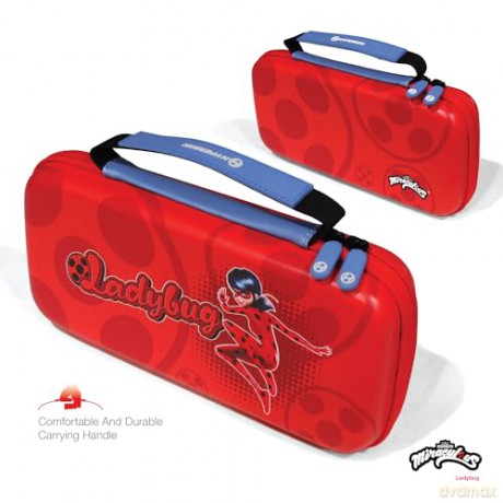 Hyperkin Official Miraculous Hard Case - Switch/Oled/Lite (Ladybug)