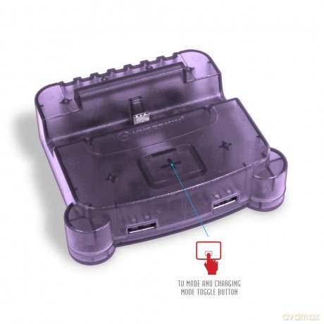 Hyperkin Retron S64 Console Dock - Switch (Purple)