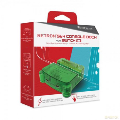 Hyperkin Retron S64 Console Dock- Switch (Lime Green)
