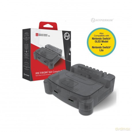 Hyperkin Retron S64 Console Dock- Switch (Smoke Gray)