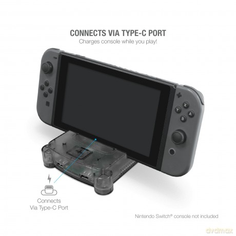 Hyperkin Retron S64 Console Dock- Switch (Smoke Gray)