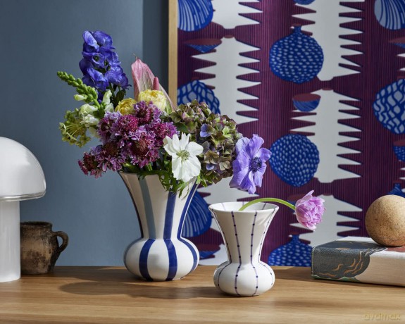K¤hler - Signature Vase 20 cm Blue (690485)