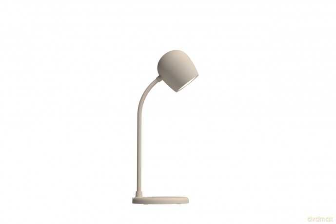 Kreafunk - Ellie - Lamp with wireless charger - Ivory Sand (KFEW09)