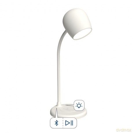 Kreafunk - Ellie - Lamp with wireless charger - White (KFEW01)