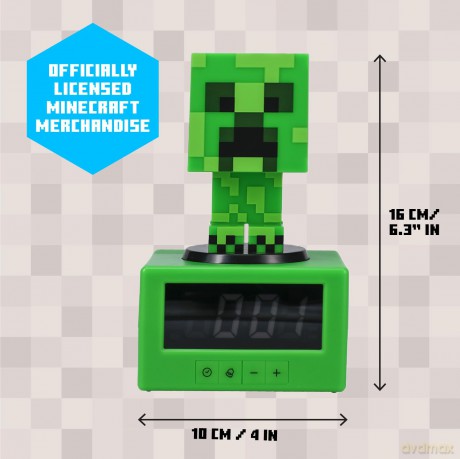 Minecraft - Creeper Icon Alarm Clock [FIGURKA]