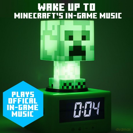 Minecraft - Creeper Icon Alarm Clock [FIGURKA]