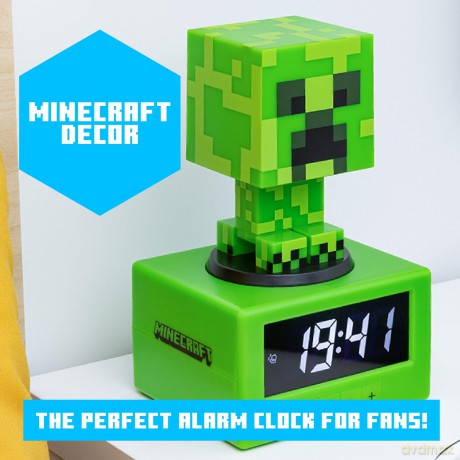 Minecraft - Creeper Icon Alarm Clock [FIGURKA]