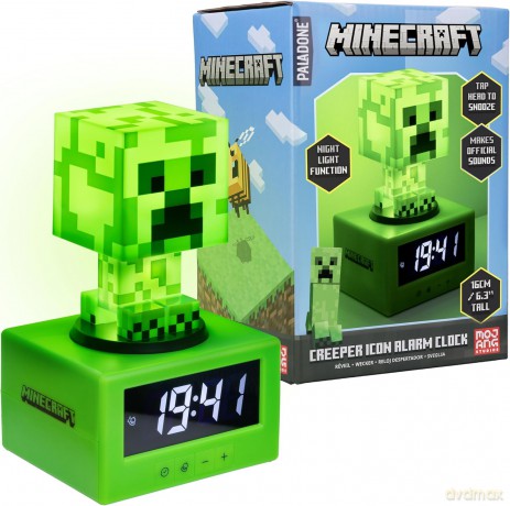 Minecraft - Creeper Icon Alarm Clock [FIGURKA]