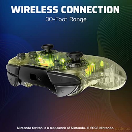 Nintendo Switch Wireless Deluxe Controller Afterflow + CTRL