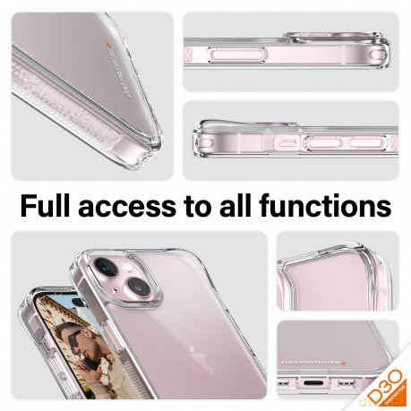 PanzerGlass - Apple IPhone 15 6.1 HardCase With D3O