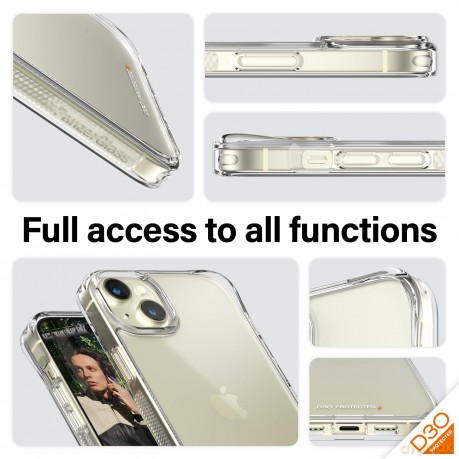 PanzerGlass - Apple IPhone 15 Plus 6.7 HardCase With D3O