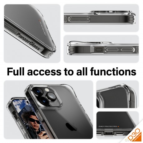 PanzerGlass - Apple IPhone 15 Pro Max 6.7 HardCase With D3O