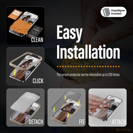 PanzerGlass - iPhone 14 Pro Ultra Wide Fit w. Applicator