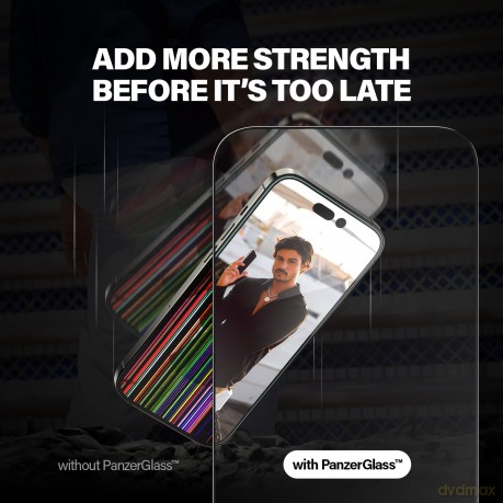 PanzerGlass - iPhone 14 Pro Ultra Wide Fit w. Applicator