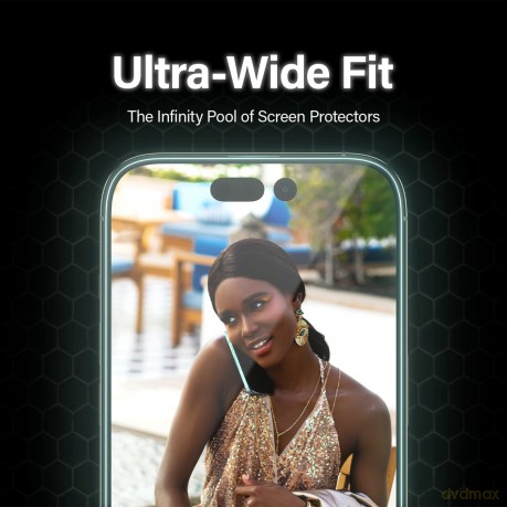 PanzerGlass - iPhone 14 Pro Ultra Wide Fit w. Applicator