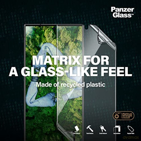 PanzerGlass - MATRIX Screen Protector Samsung Galaxy S23 Ultra - Ultra-Wide Fit m. AlignerKitp
