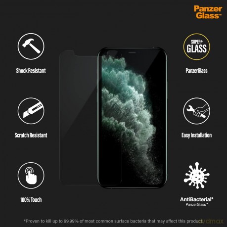 PanzerGlass - Screen Protector Apple iPhone 11 Pro - Xs - X - Standard Fit
