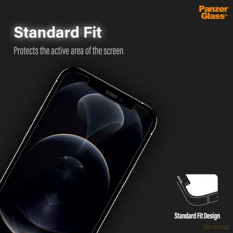 PanzerGlass - Screen Protector Apple iPhone 12 - 12 Pro - Standard Fit