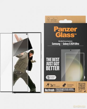 PanzerGlass - Screen Protector Galaxy S24 Ultra Ultra-Wide Fit wA