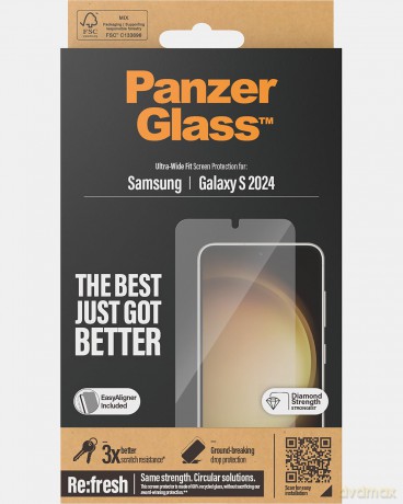 PanzerGlass - Screen Protector Galaxy S24 Ultra-Wide Fit wA