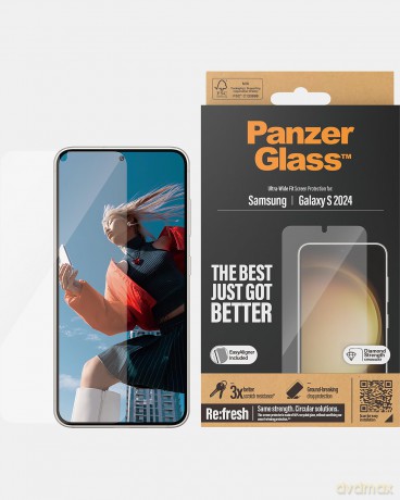 PanzerGlass - Screen Protector Galaxy S24 Ultra-Wide Fit wA