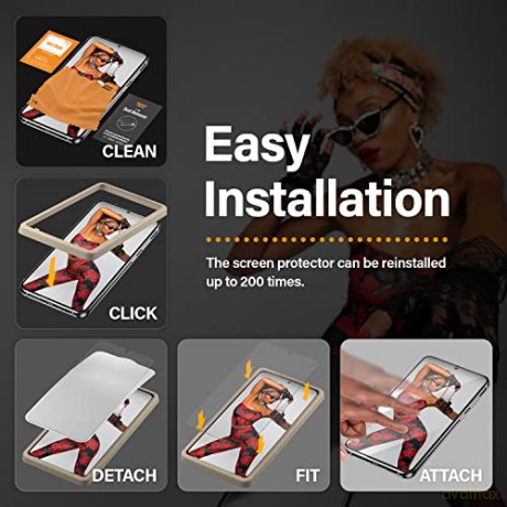 PanzerGlass - Screen Protector Samsung Galaxy S23+ - Ultra-Wide Fit m. EasyAligner