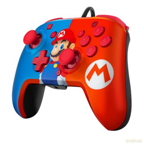 PDP Nintendo Switch Faceoff Deluxe Controller + Audio - Mario