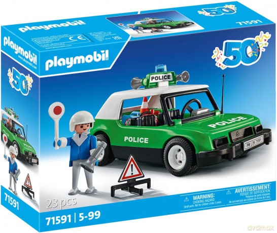 Playmobil 71591 Klasyczny Samochód Policyjny (71591) [FIGURKA]