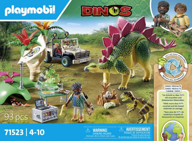 Playmobil Dinos 71523 Obóz Badawczy Z Dinozaurami (71523) [FIGURKA]
