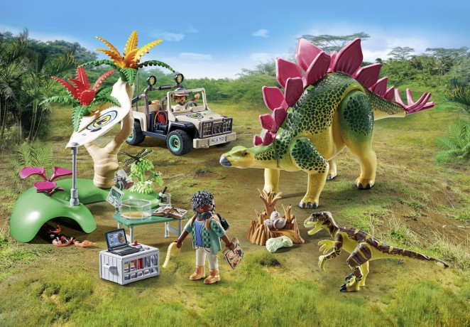 Playmobil Dinos 71523 Obóz Badawczy Z Dinozaurami (71523) [FIGURKA]