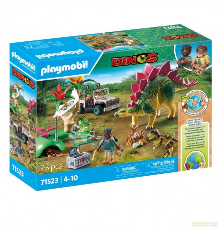 Playmobil Dinos 71523 Obóz Badawczy Z Dinozaurami (71523) [FIGURKA]