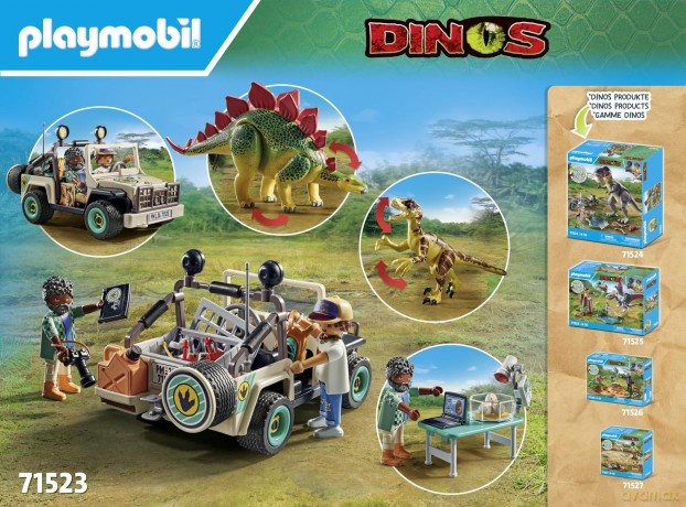 Playmobil Dinos 71523 Obóz Badawczy Z Dinozaurami (71523) [FIGURKA]