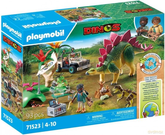 Playmobil Dinos 71523 Obóz Badawczy Z Dinozaurami (71523) [FIGURKA]