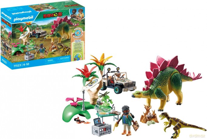 Playmobil Dinos 71523 Obóz Badawczy Z Dinozaurami (71523) [FIGURKA]