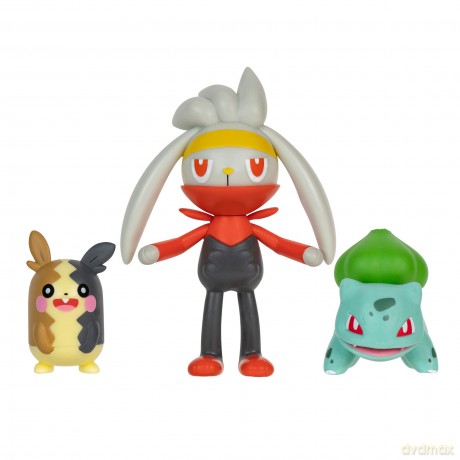Pokemon - Battle Figure 3 Pk - Morpeko, Bulbasaur (PKW3055) [FIGURKA]
