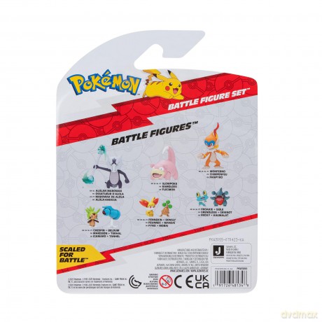 Pokemon - Battle Figure 3 Pk - Morpeko, Bulbasaur (PKW3055) [FIGURKA]