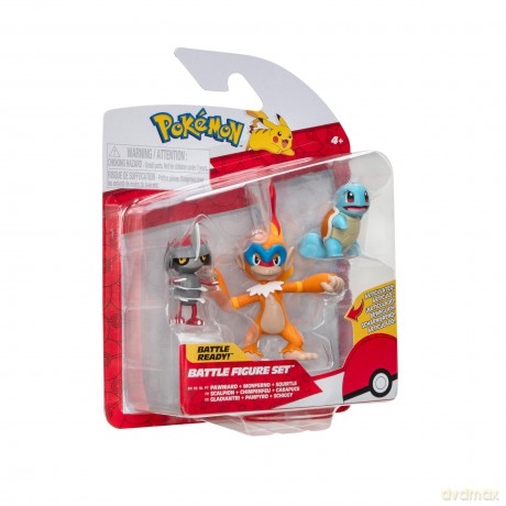 Pokemon - Battle Figure 3 Pk - Pawnirad, Squirtle (PKW3058) [FIGURKA]