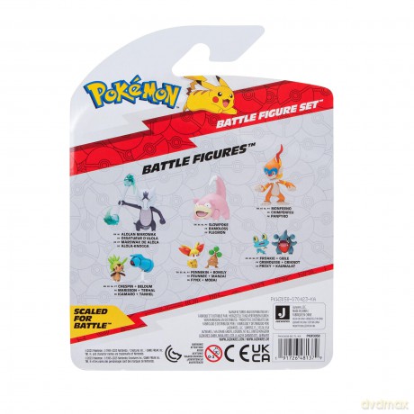 Pokemon - Battle Figure 3 Pk - Pawnirad, Squirtle (PKW3058) [FIGURKA]