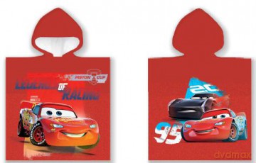 Poncho Towel - 50 x 100 cm - Cars (110068)