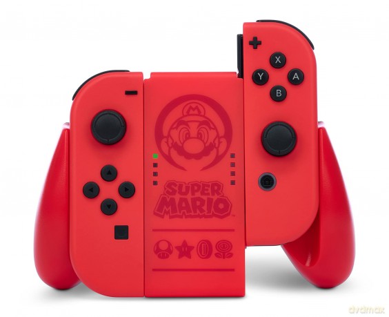 PowerA JOY-CON Comfort Grip - Super Mario Red
