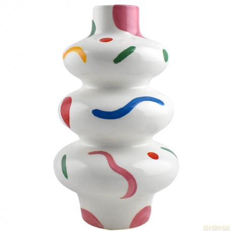 QUE RICO - Vase - Elena - Confetti party (148-01065)
